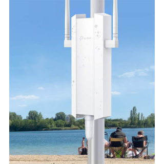 Point d'accès WiFi 6 AX1800 Indoor/Outdoor Haute Densité - TP-Link EAP610-Outdoor