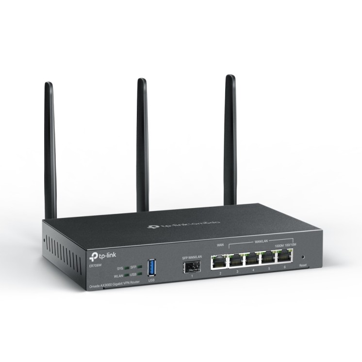 Routeur 4G Wi-Fi 6 TP-Link ER706W-4G – Pro, Omada, SIM, Double WAN