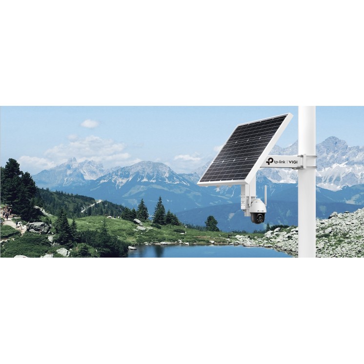 Visuel du Système d'alimentation solaire intelligent VIGI 60 W dans son contexte